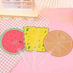 Custom Printed Promotional Cartoon Shape Plastic <b>Hand</b> <b>Held</b> Pvc/Pp <b>Fan</b> for Advertising - Product Image 4