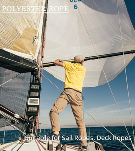 萨克森编织麻绳纯棉/涤棉圆形图案耐用包装箱包服装家纺 - Product Image 4