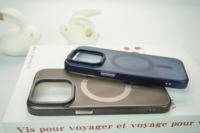 Coques de téléphone portable en titane naturel mat de qualité supérieure pour iPhone 16 15 14 13 Pro Max Plus, étanches, antichoc, magnétiques