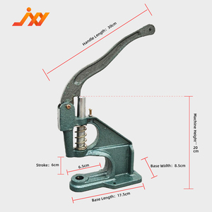 Heavy Duty Manual Punch Machine Hand Press for Rivets Eyelets <strong>Grommets</strong> With Mold Low Price Great for Leather Rivet <strong>Tools</strong> - Product Image 5