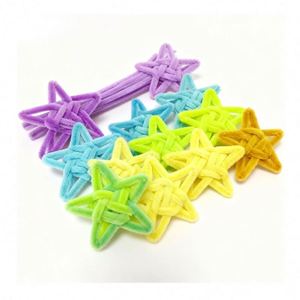 Kit d'activités créatives pour enfants : Matériel d'art DIY – Nettoyants de tuyaux en chenille velours 8 mm pour la décoration créative et éducative faite à la main - Product Image 3
