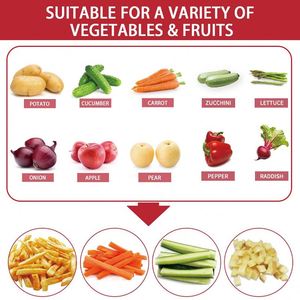 Commercial Electric Potato <b>Cutter</b> Chopper Restaurant Hotel Use Automatic Fruit <b>Vegetable</b> Processing New Condition Key Motor - Product Image 5