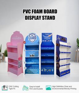 Comptoir d'exposition pliable, amovible, simple et portable, en carton mousse pour promotion en magasin et exposition - Product Image 6