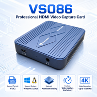 Carte de capture vidéo HDMI Thunderbolt 3 USB4 4K*60Hz à faible latence VRR HDR avec sortie en boucle DSL6540 pour le streaming en direct et le gaming