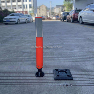 Disponible Flexible <span class=keywords><strong>Re</strong></span>-Bound Traffic Delineator Post durable en plastique sécurité routiè<span class=keywords><strong>re</strong></span> panneau réfléchissant Avertissement colonne Route Pile - Product Image 2