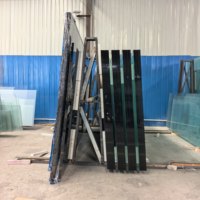 Vidrio Templado Transparente ZHONGMEI de 6mm-12mm, Alta Resistencia, Ecológico, Seguro, para Ventanas, Puertas, Supermercados, Baños y Exteriores