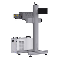 Machine de marquage laser CO2, imprimante laser automatique en ligne, fonctionnement facile pour le codage et l'impression des emballages alimentaires et des boîtes en carton ondulé