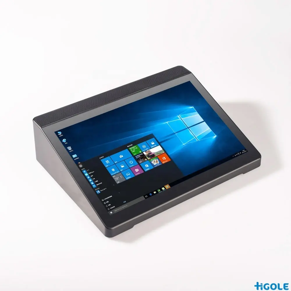 Higole 10.1 zoll Fanless 4GB RAM 64GB ROM Windows10 Mini PC Touch Screen All in One Computer
