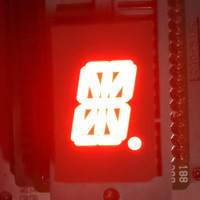 Afficheur LED Alphanumérique à 16 Segments, 1 Pouce, Chiffre Unique, Super Rouge (620-625 NM), Couleur Houkem- 10017-A/BSR Leds