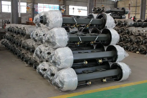 New 13t & 16t Trailer Bộ phận trục cho Fuwa <span class=keywords><strong>bpw</strong></span> York Mỹ bán Trailer xe tải trục hàng hóa Trailer trục - Product Image 5