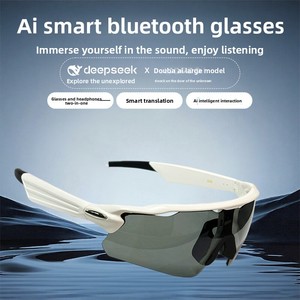 Occhiali Sportivi Intelligenti AI per Ciclismo, Antivento, Visione Notturna, Audio-Video, Assistente AI, Altoparlante, Chiamate, Traduzione, Stabilizzazione Immagini - Product Image 4