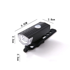 USB Rechargeable LED Bike <b>Light</b> Set: Waterproof Front Headlight for Mountain and Cycling Safety - Product Image 2