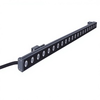 Lámpara LED RGB IP65 de Aluminio para Exteriores, 2000K-6000K, Impermeable, DC24V, 3 Años de Garantía, Alto Brillo, CRI 80, Luz de Pared