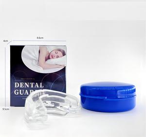 多機能シリコーン口ガード調整可能快適ソフトスポーツマウスガードいびき防止歯研削カスタムロゴ - Product Image 4