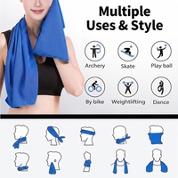 Serviette rafraîchissante en microfibre à séchage rapide pour le sport, la randonnée, le camping et les voyages – Vente en gros