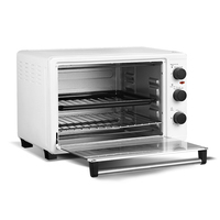 Andong 45L four grille-pain électrique avec plaque chauffante portable grande table paillasse maison four de cuisson cuisinière