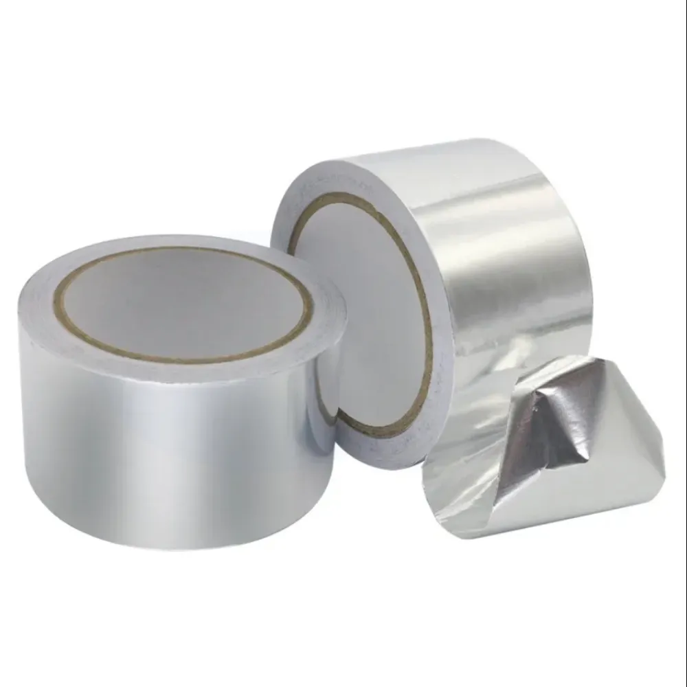 Cinta aislante de papel de aluminio autoadhesiva resistente al calor a precio de fábrica para conducto de ventilación
