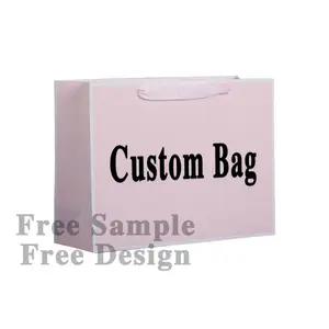 In stock 7 days delivery Recyclable paper gift bag paper shopping High Quality bags bags for women