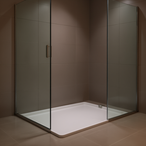 Plato de Ducha Rectangular Harmony de Cemento, 90 x 120 cm, 129 cm de Largo, 92 cm de Ancho, 3.5 cm de Altura - Product Image 3