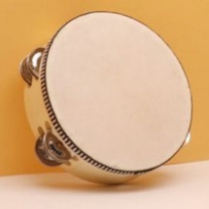 Custom White Hand Tambourine Wooden Knock <b>Toy</b> Percussion Instruments Hand Cranked Bells Dance Teaching Aids 5 Scales Unisex - Product Image 2