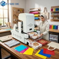 Imprimante jet d'encre mini A4 de bureau avec tête HP, adaptée aux gobelets en papier, aux ventilateurs, aux feuilles, aux sacs en papier, aux mouchoirs, aux boîtes à pizza et aux serviettes