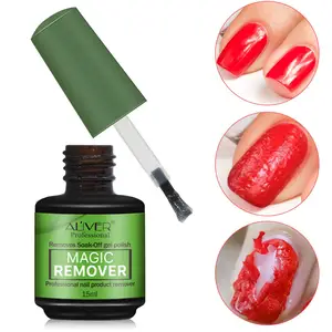 <span class=keywords><strong>ALIVER</strong></span> dissout rapidement le vernis en 3 à 5 Minutes, 15ml, <span class=keywords><strong>Gel</strong></span> magique UV pour enlever le vernis à ongles, marque privée - Product Image 2