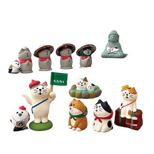 Figurines de style japonais Qingh, Zone touristique, Boîtes mystères tendance Zakka, Décoration de scène, Artisanat en résine, Miniatures - Product Image 1
