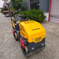 Compacteur routier à double tambour hydraulique diesel de 1,5 tonne du fabricant
