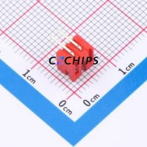 W2001100-2PR2123 Wire-to-Board Pin Header Bent Lead Through Hole,P=2mm Connector 1x2P 2mm Right Angle Insert PH - Product Image 2