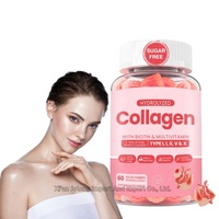 Julong OEM Collagène Gommes Soin de la Peau Gommes Blanchissantes pour Cheveux Peau Ongles Élimination des Taches Sombres Gommes à Mâcher L-Glutathion