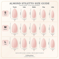 Lot en gros de faux ongles en PMMA faits à la main, courbes, style amande française, à presser, couvrance totale, réutilisables, 10 pièces