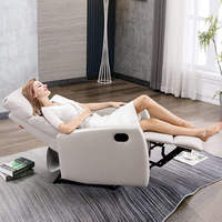 Chaise simple inclinable de qualité style décontracté salon dernier canapé simple fauteuil inclinable canapé inclinable