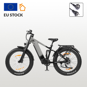 จักรยานไฟฟ้าไฮบริด EU Warehouse 7 สปีด 48V20Ah ขนาด 26 นิ้ว โครงอลูมิเนียม มอเตอร์ 500W ระบบดิสก์เบรกไฮดรอลิก ยาง Fat Tire รุ่น FS500 มอเตอร์ 500W และแบตเตอรี่ 48V20Ah - Product Image 2