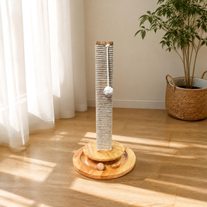 Árbol para Gatos de Madera de Diseño FEDERAL con Casa para Gatos, Poste Rascador y Plataforma de Escalada, Muebles para Mascotas al por Mayor OEM ODM - Product Image 6