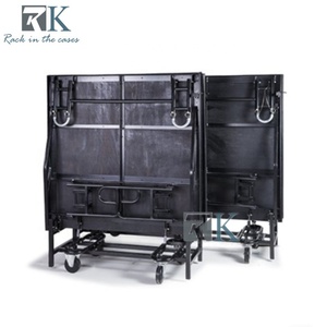 6ft*8ft / 4ft*8ft <b>Platform</b> <b>Stage</b> Quick Install Folding Steel <b>Stage</b> with Wheels - Product Image 6