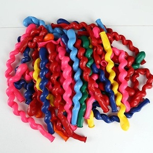 Nicro Ingrosso 100pz <span class=keywords><strong>Palloncini</strong></span> a Spirale in Lattice <span class=keywords><strong>Colorati</strong></span> a Forma di Striscia 36" Giganti per Decorazioni Festa di <span class=keywords><strong>Compleanno</strong></span> e Carnevale - Product Image 6