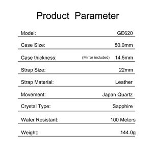 Professional Manufacturer OEM/ODM Casual Quartz <b>Watch</b> Japanese Movement Quartz <b>Watch</b> - Product Image 6