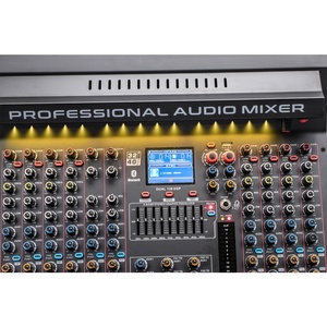 VR-120 Serie Professioneller Audio-Mixer Dual 128 DSP Digitaler Effektprozessor 12-Kanal-Konsolenmixer für Bar und Party - Product Image 5