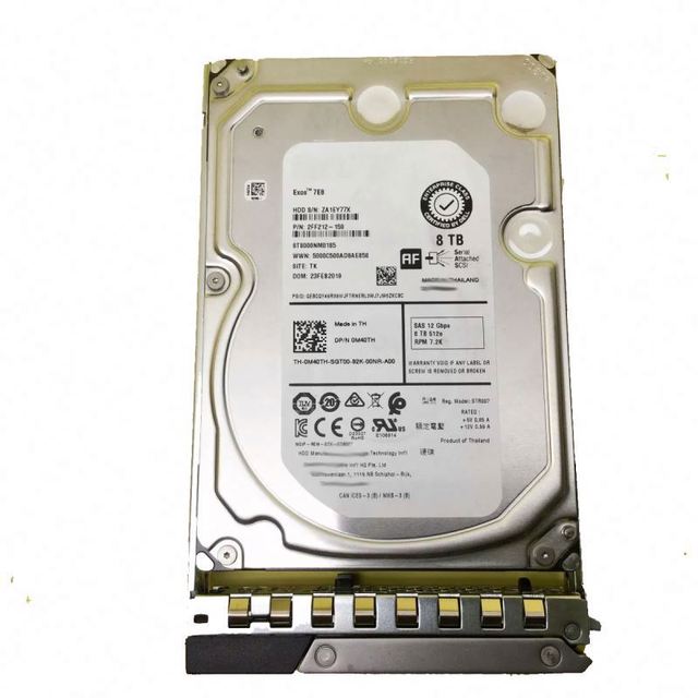 New 98GV2 8TB 7200RPM SATA 6Gbps 3.5-inch Internal Hard Drive for 13G PowerEdge Servers