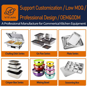 Recipiente de cocina japonesa YITIAN de acero inoxidable 201304 2 4 6 8 contenedores de condimentos caja de especias - Product Image 6