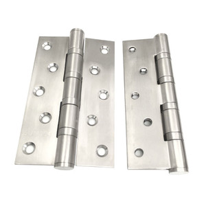 SUS-304 5 Inch Stainless Steel <b>Hinge</b> 3mm Thickened Silent Bearing For <b>Door</b> <b>Window</b> Wardrobe Solid Wood <b>Door</b> - Product Image 1