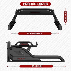 Panier de chargement universel pour arceau de sécurité de camionnette pour GMC Sierra/Chevy Silverado 1500/Gladiator - Product Image 2