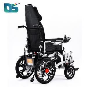 <span class=keywords><strong>Fauteuil</strong></span> <span class=keywords><strong>roulant</strong></span> électrique pliable intelligent en aluminium avec télécommande, dossier inclinable et coussin, pour personnes handicapées, atteintes de paralysie cérébrale et personnes âgées - Product Image 6