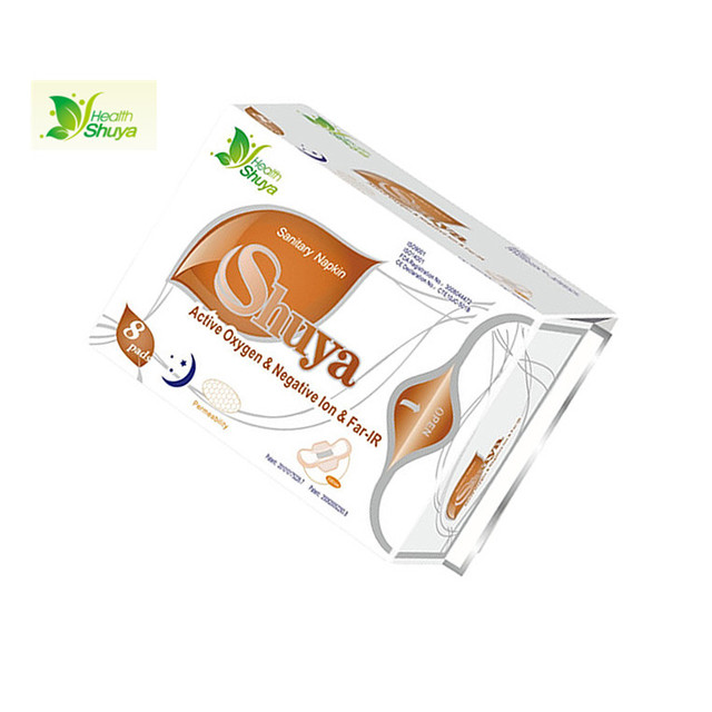 Factory Direct Price Wholesale Ultra Soft Cotton Menstrual Pads Women Wearing Sanitary Napkins