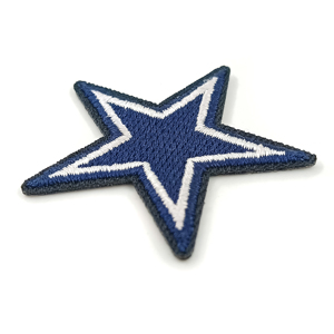Patch brodé personnalisé Dallas Cowboys Football Américain – Écologique, petite taille, thermocollant pour casquettes - Product Image 4