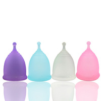 Reusable Silicone Menstrual Cup for Women, Soft