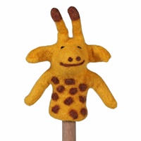 Títeres de Mano Hechos a Mano, Ecológicos, 100% Fieltro de Lana de Nueva Zelanda, Animales de la Selva, Lindos Juguetes de Peluche para Niños de 2 a 4 Años