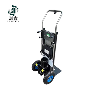 उच्च गुणवत्ता वाले विद्युत सीढ़ी पर्वतारोही 400 किलोग्राम भार लिथियम बैटरी मोटर चालित सीढ़ी चढ़ाई ट्रॉली - Product Image 2