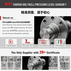 Sensor de Nivel de Profundidad de Agua de Río HPT606 15M RS485 para Estudios Hidrográficos OEM - Product Image 6