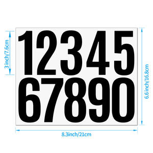 Professional Manufacturer Custom Digital Kiss Cut Adhesive <strong>Stickers</strong> <strong>Sheets</strong> Large Vinyl Waterproof Alphabet <strong>Letter</strong> Numbers - Product Image 6